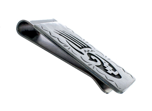 Genuine Sterling Silver Bear Paw Native American Money Clip SN20342